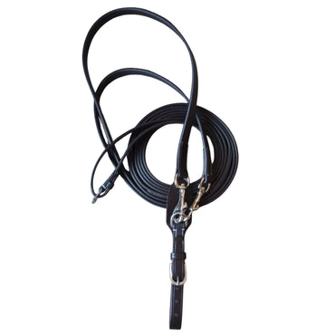 Brown Leather Horse Reins with Clips – Durable Riding Reins