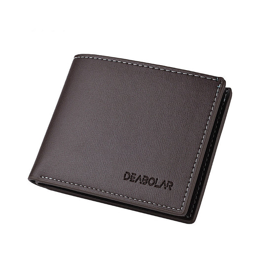 Foreign Trade Hot Selling New Men''s Wallet Leisure