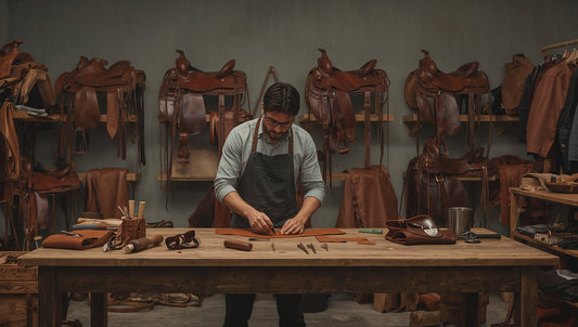 Handmade Leather-Wallet-Belt-Bag