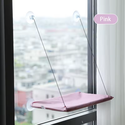 Katzen-Fensterliege mit Hängematte