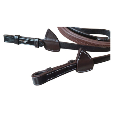 Leather Horse Reins – Full Grain Cowhide Non-Slip Reins